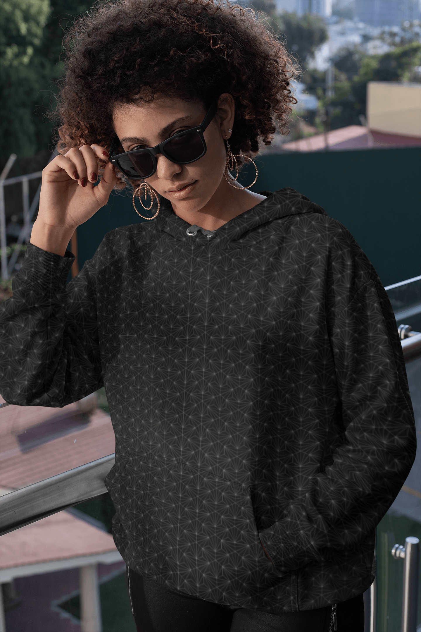Onyx Sacred Connections Premium Pullover Hoodie - Manifestie