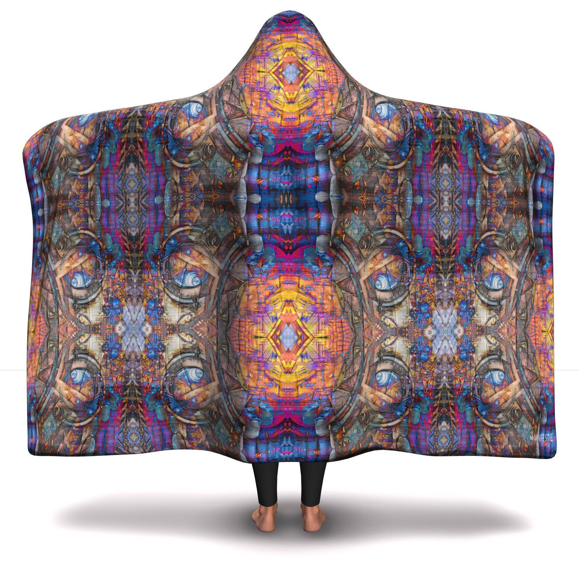 FEVER DREAMIN HOODED BLANKET | Plush, Premium Sherpa | Kids, Adult - Manifestie