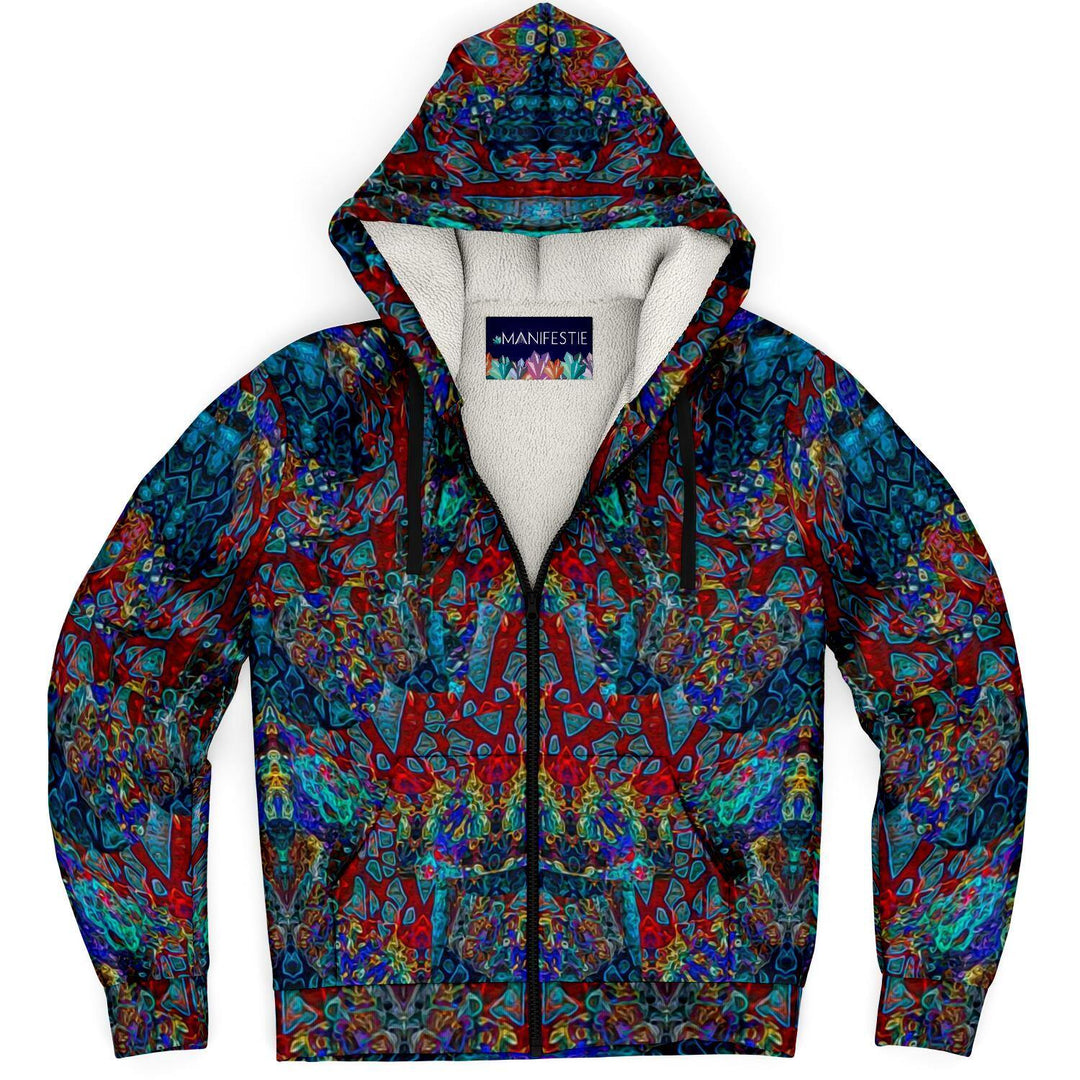 Elamite Premium Sherpa Lined Zip Hoodie - Manifestie