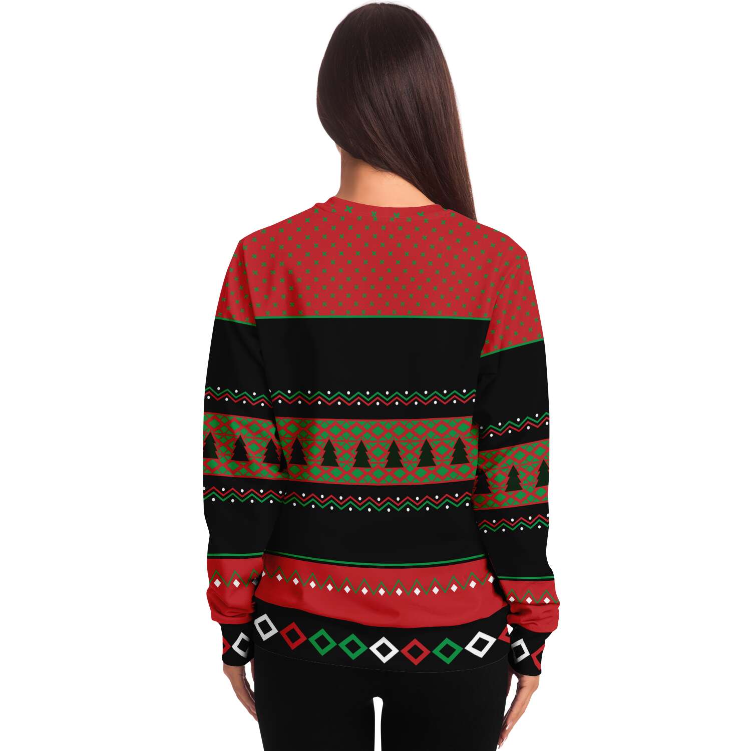 Dreaming of a White and Red Christmas Sweatshirt | Unisex Ugly Christmas Sweater, Xmas Sweater, Holiday Sweater, Festive Sweater, Funny Sweater, Funny Party Shirt