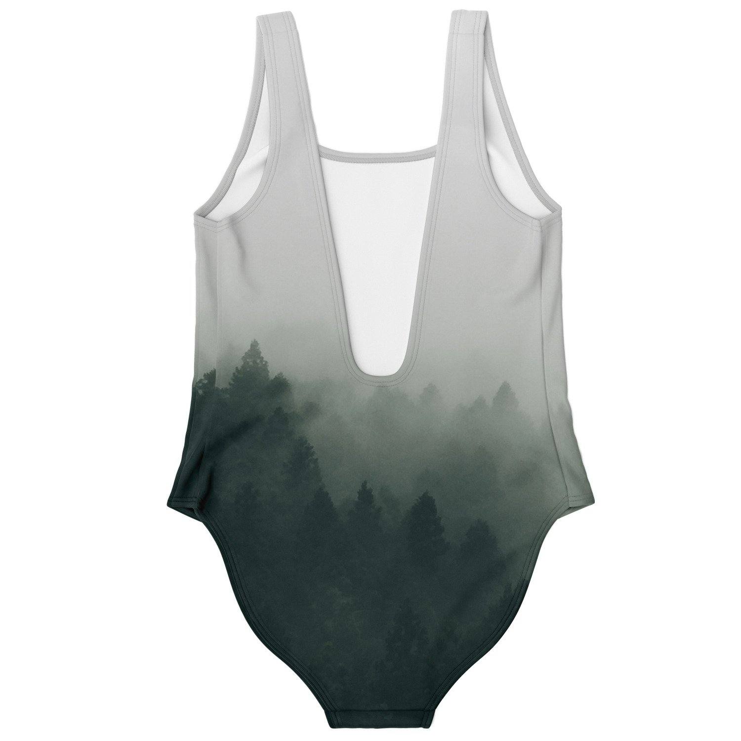 Misty Forest One Piece Swimsuit | Bodysuit - Manifestie