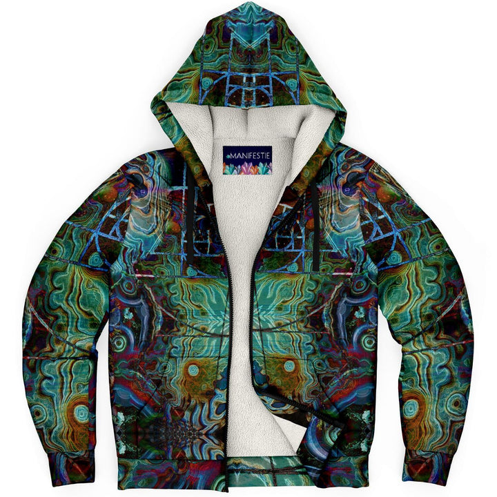 Fibonaccis Fantasy Premium Sherpa Lined Zip Hoodie - Manifestie