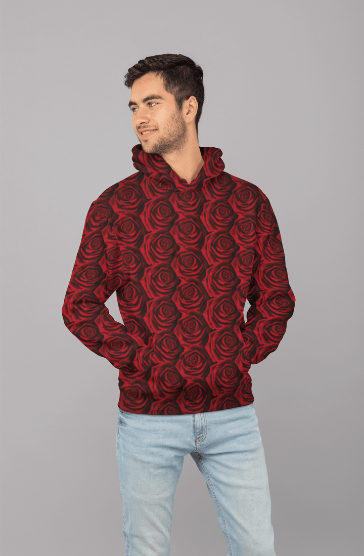 Moody Roses Premium Pullover Hoodie - Manifestie