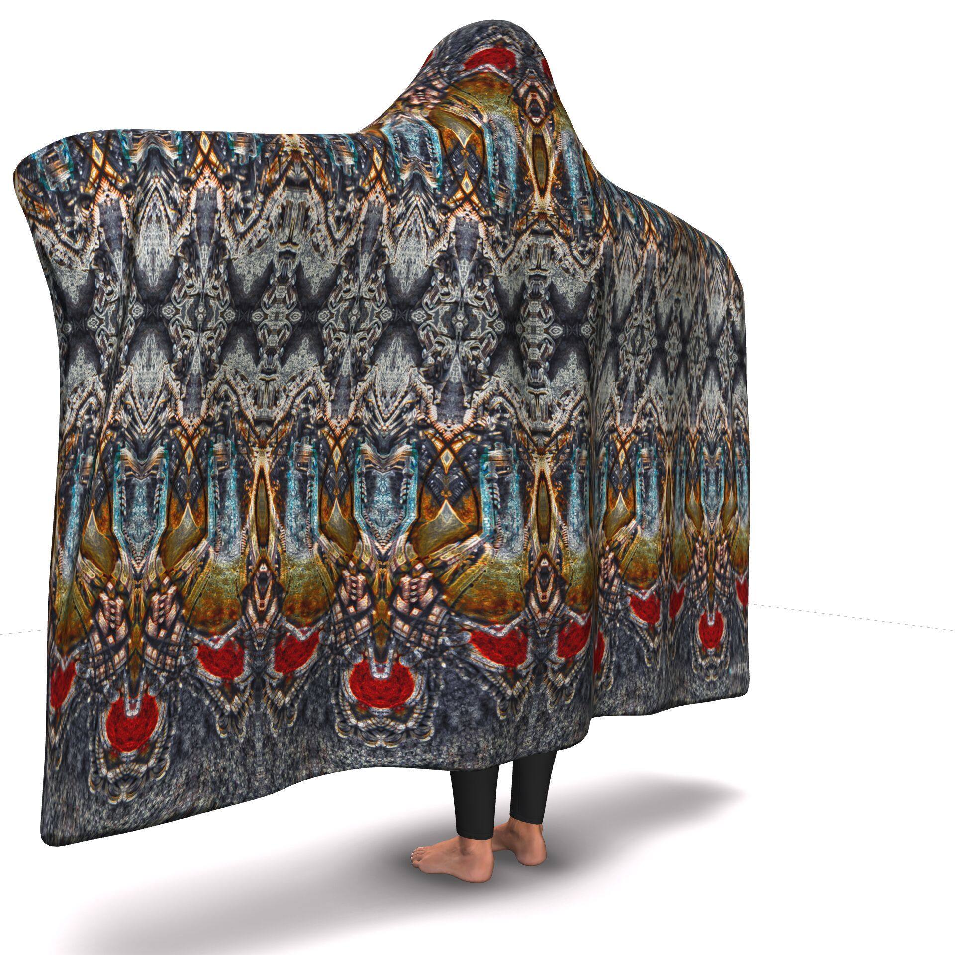 PHARAOHS DREAM HOODED BLANKET | Plush, Premium Sherpa | Kids, Adult - Manifestie