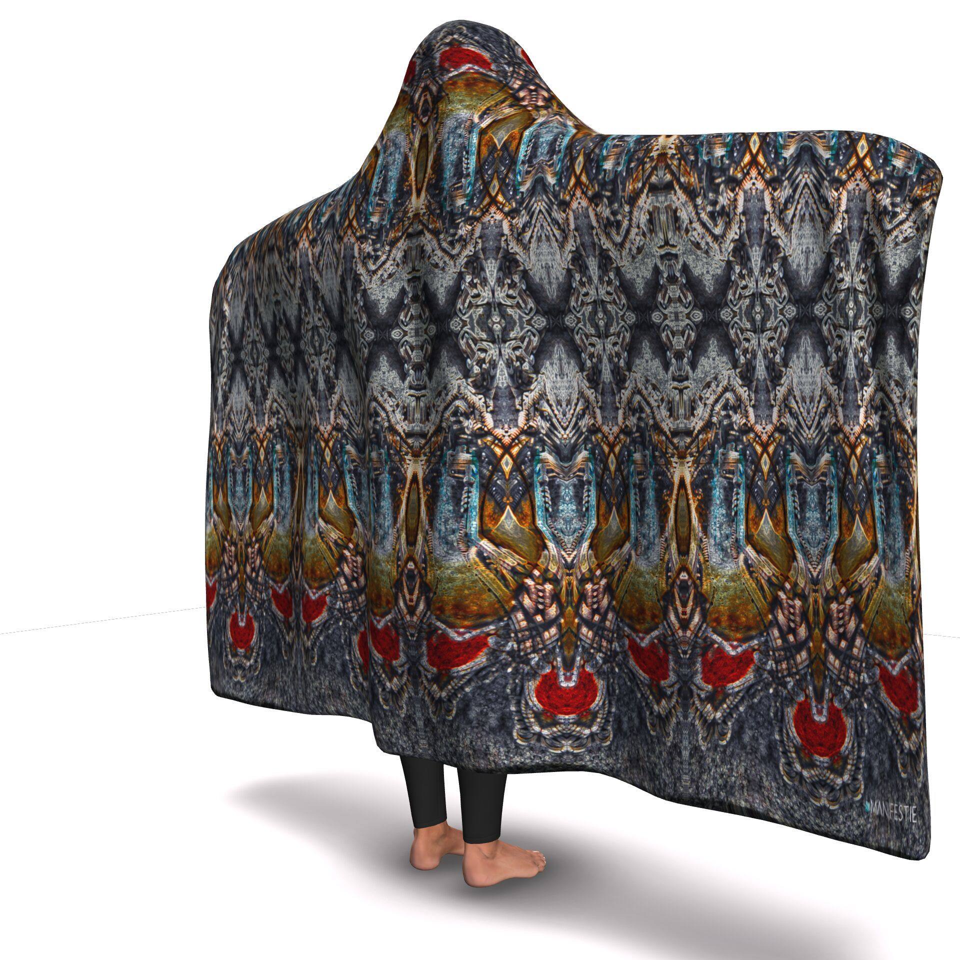 PHARAOHS DREAM HOODED BLANKET | Plush, Premium Sherpa | Kids, Adult - Manifestie