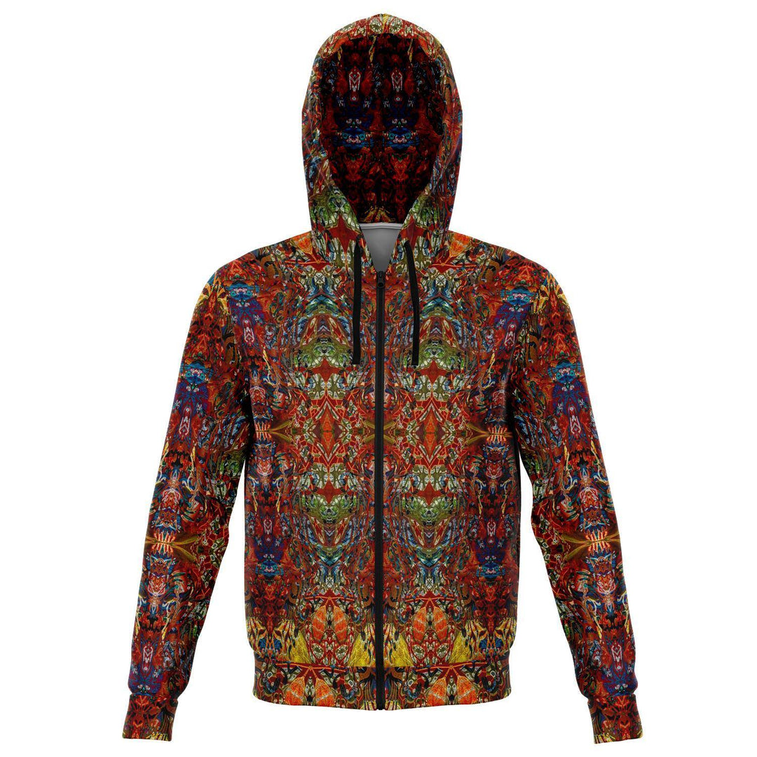 LIQUID NIRVANA SACRED CONNECTIONS PREMIUM ZIP UP HOODIE - Manifestie