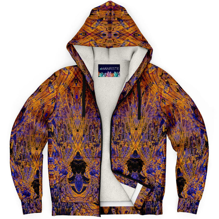 Royal Jelly Premium Sherpa Lined Zip Hoodie - Manifestie