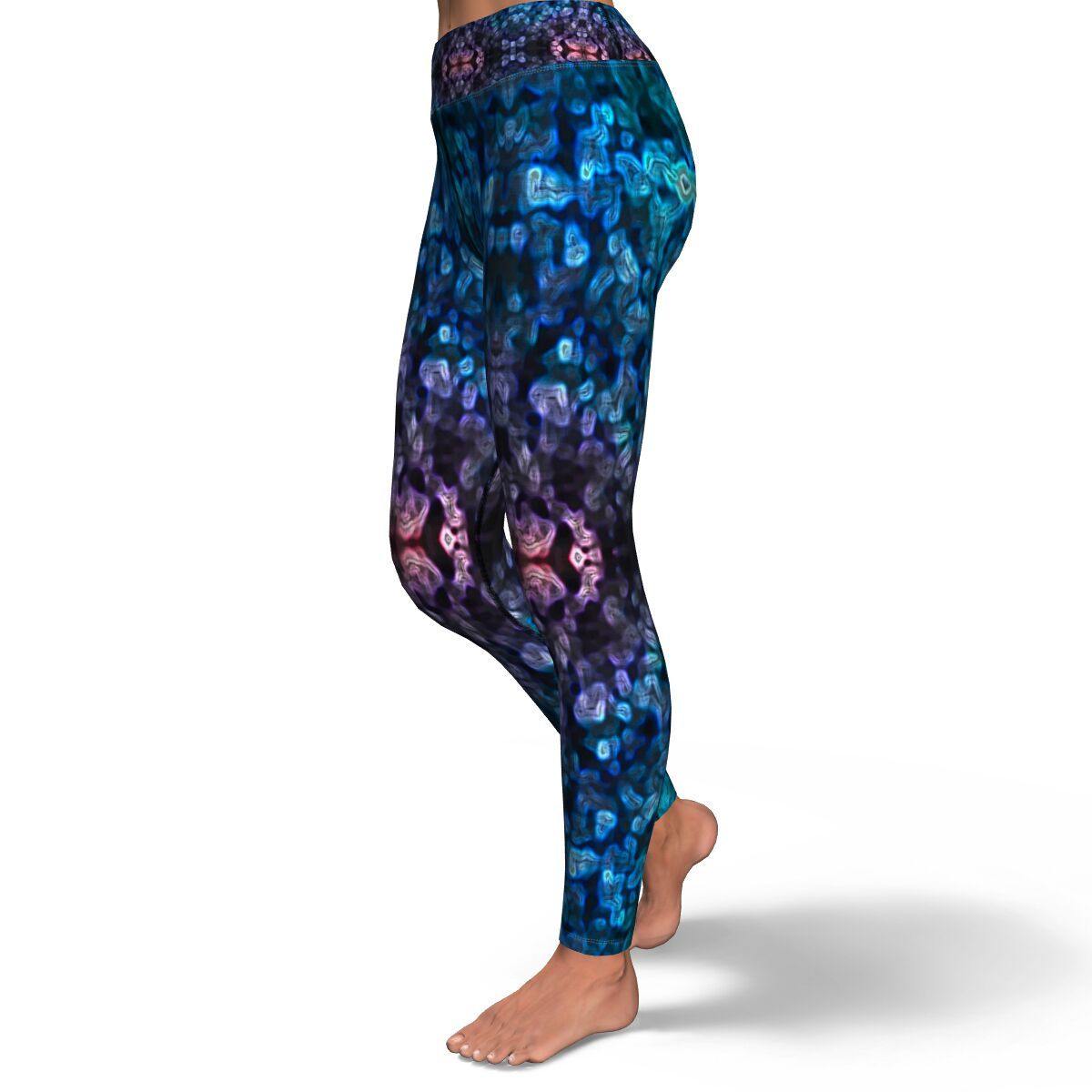 Sea Anemone Premium Yoga Leggings - Manifestie