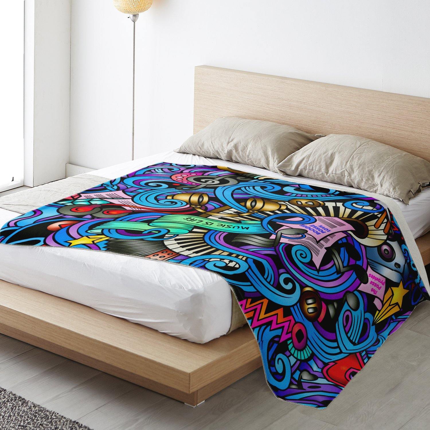 Boogie Posse Premium Microfleece Blanket - Manifestie