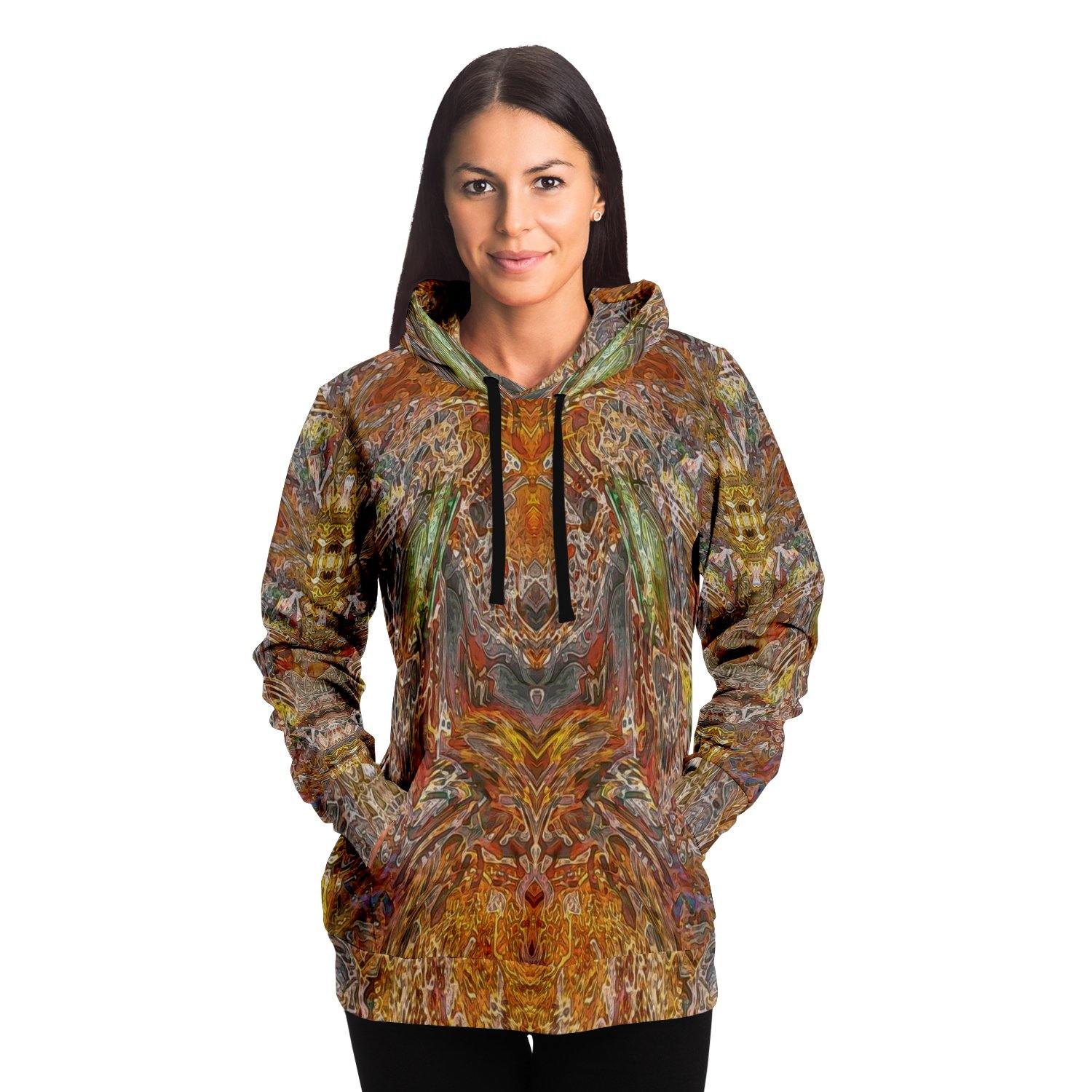 Golden Amber PREMIUM PULLOVER HOODIE - Manifestie