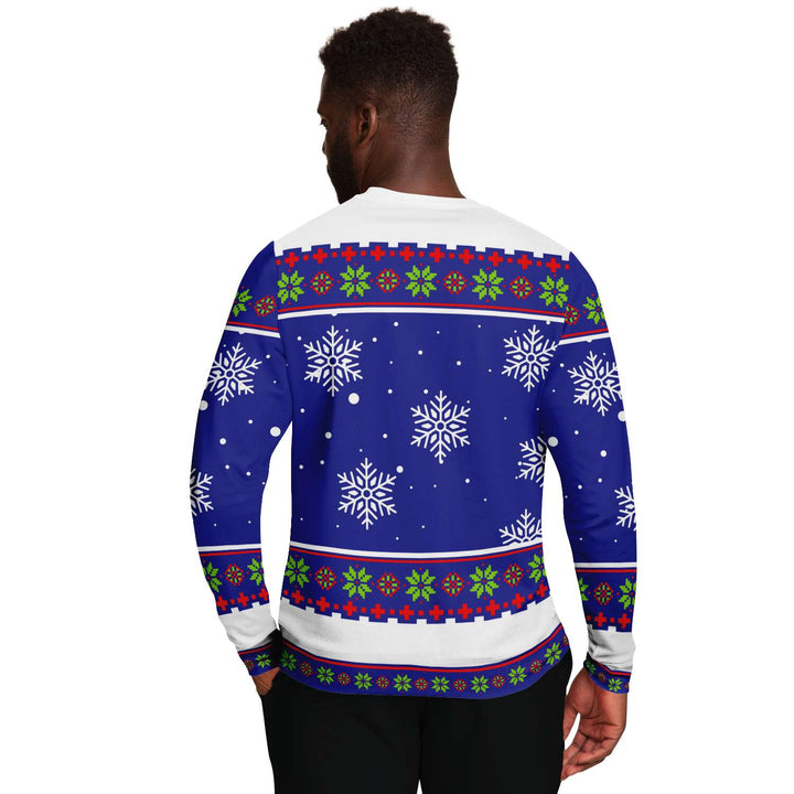 Bite Me Sweatshirt | Unisex Ugly Christmas Sweater, Xmas Sweater, Holiday Sweater, Festive Sweater, Funny Sweater, Funny Party Shirt