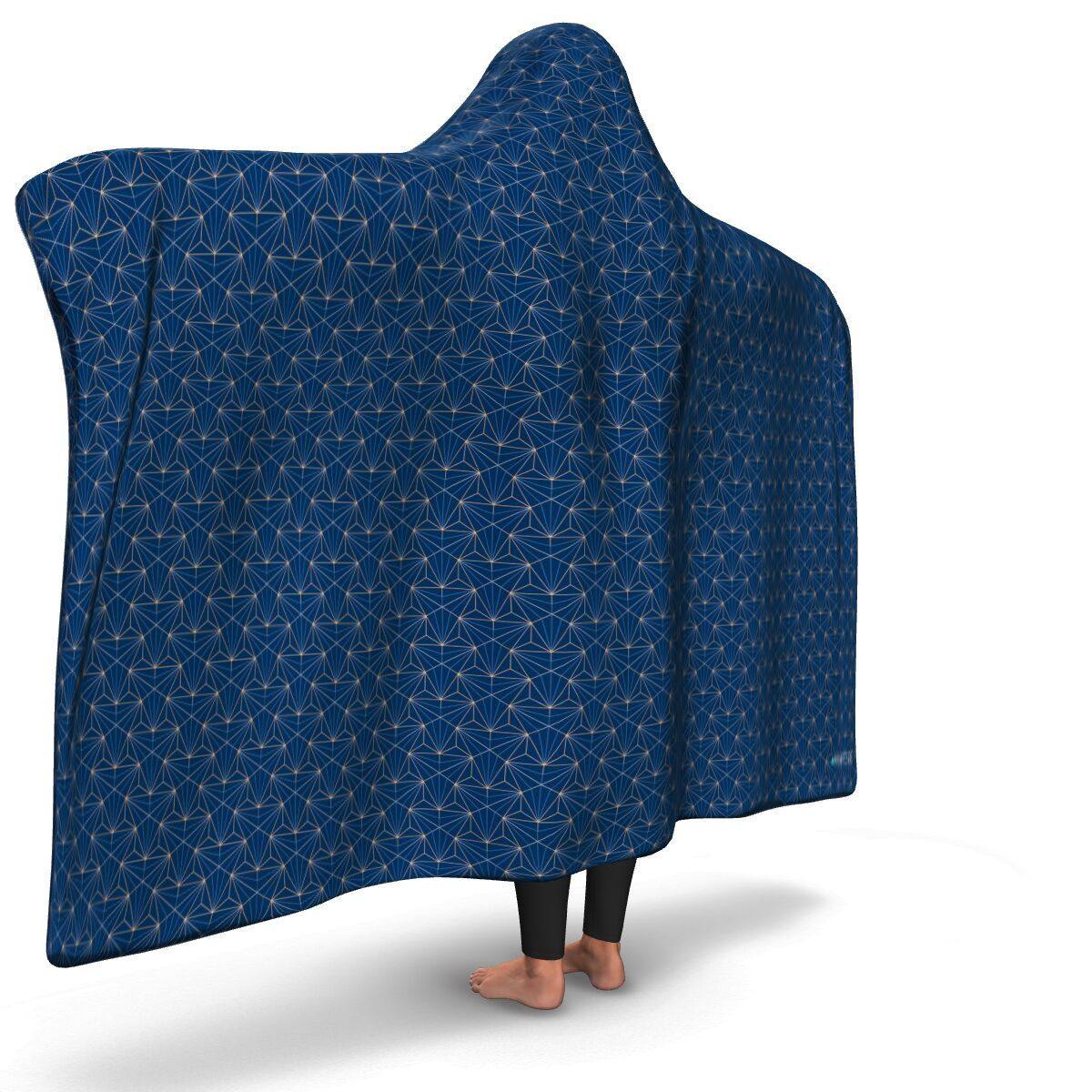 TOPAZ PREMIUM HOODED BLANKET with WRIST STRAPS | Plush, Premium Sherpa | Kids, Adult - Manifestie