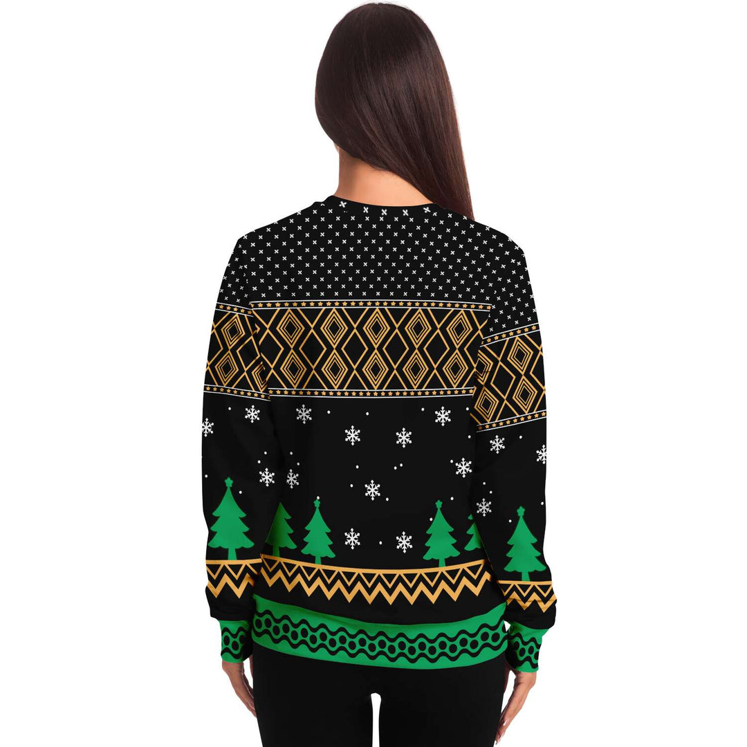 Happy Owl-idays Sweatshirt | Unisex Ugly Christmas Sweater, Xmas Sweater, Holiday Sweater, Festive Sweater, Funny Sweater, Funny Party Shirt