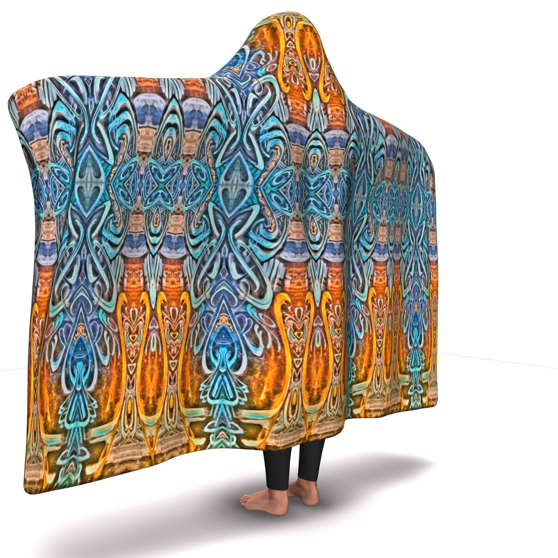 NIGHTSPELL HOODED BLANKET | Plush, Premium Sherpa | Kids, Adult - Manifestie