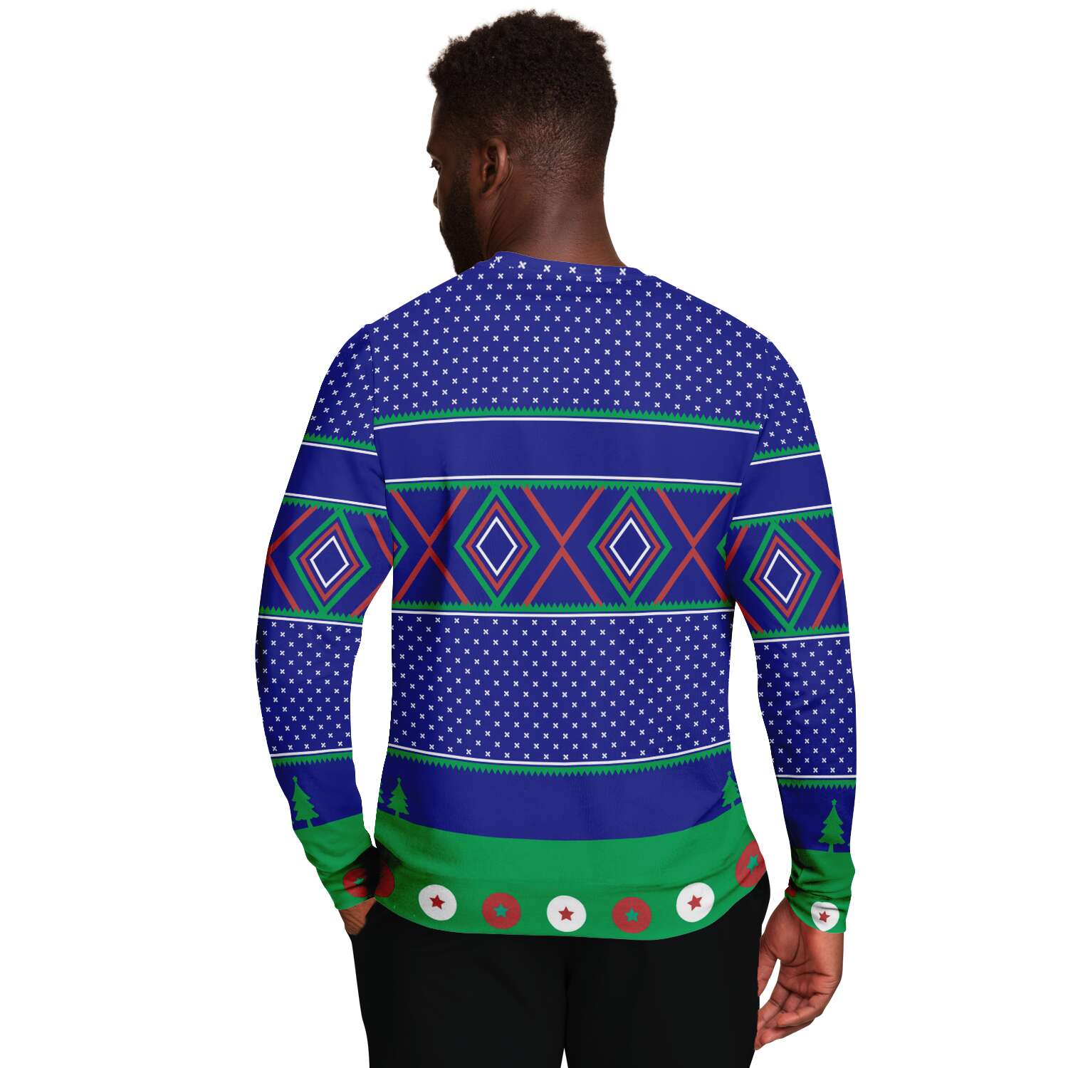 Merry Fishmas Sweatshirt | Unisex Ugly Christmas Sweater, Xmas Sweater, Holiday Sweater, Festive Sweater, Funny Sweater, Funny Party Shirt