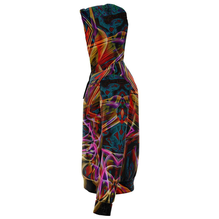 MIDNIGHT GAZE PREMIUM ZIP UP HOODIE - Manifestie