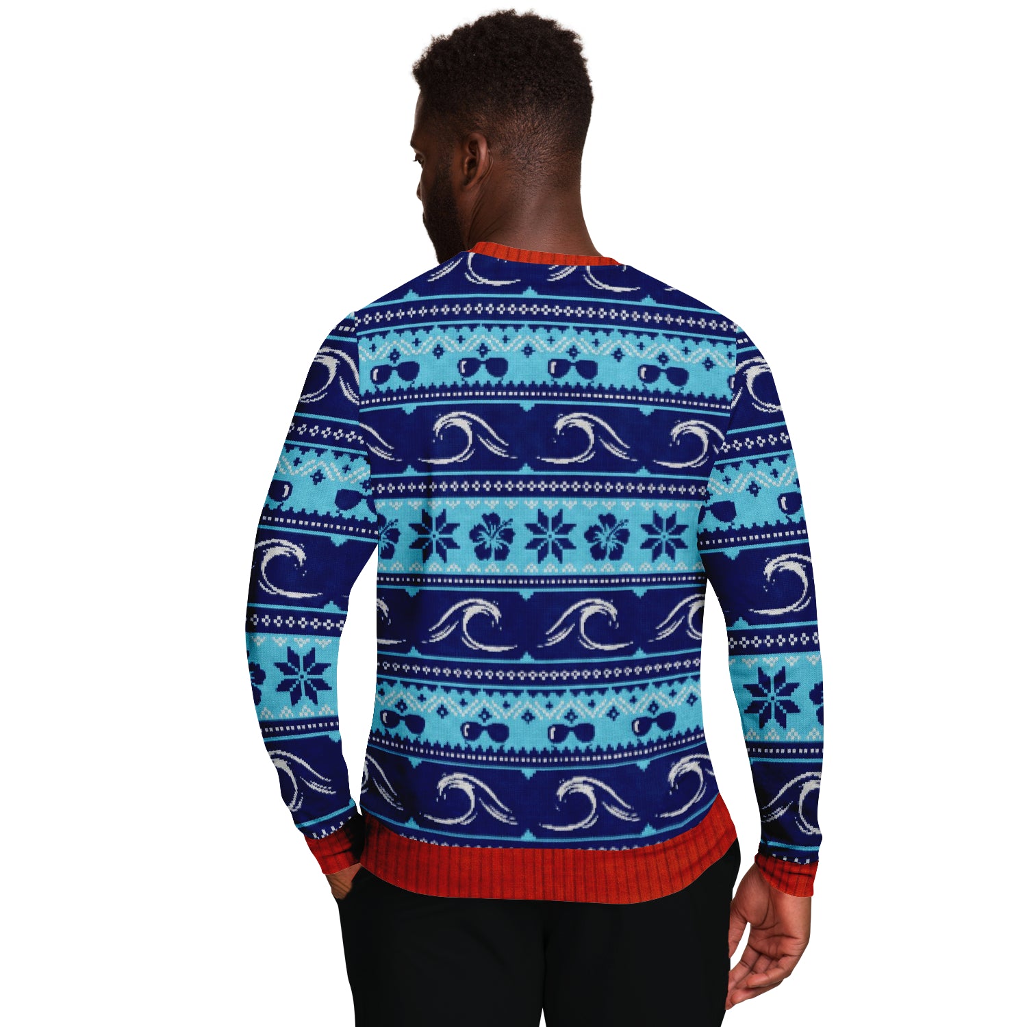 Jingle Bells Surging Swells Sweatshirt | Unisex Ugly Christmas Sweater, Xmas Sweater, Holiday Sweater, Festive Sweater, Funny Sweater, Funny Party Shirt