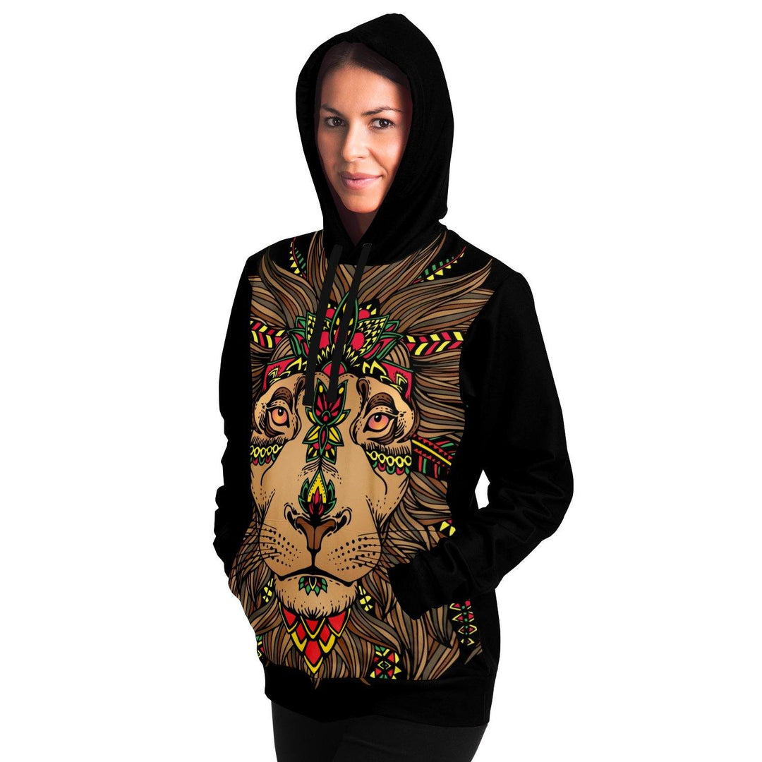 Lion Zion Premium Pullover Hoodie - Manifestie