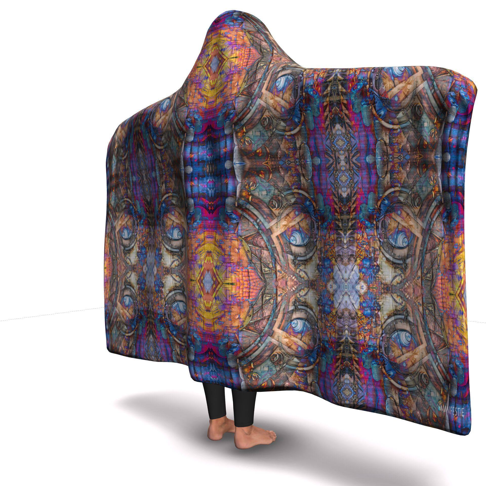 FEVER DREAMIN HOODED BLANKET | Plush, Premium Sherpa | Kids, Adult - Manifestie