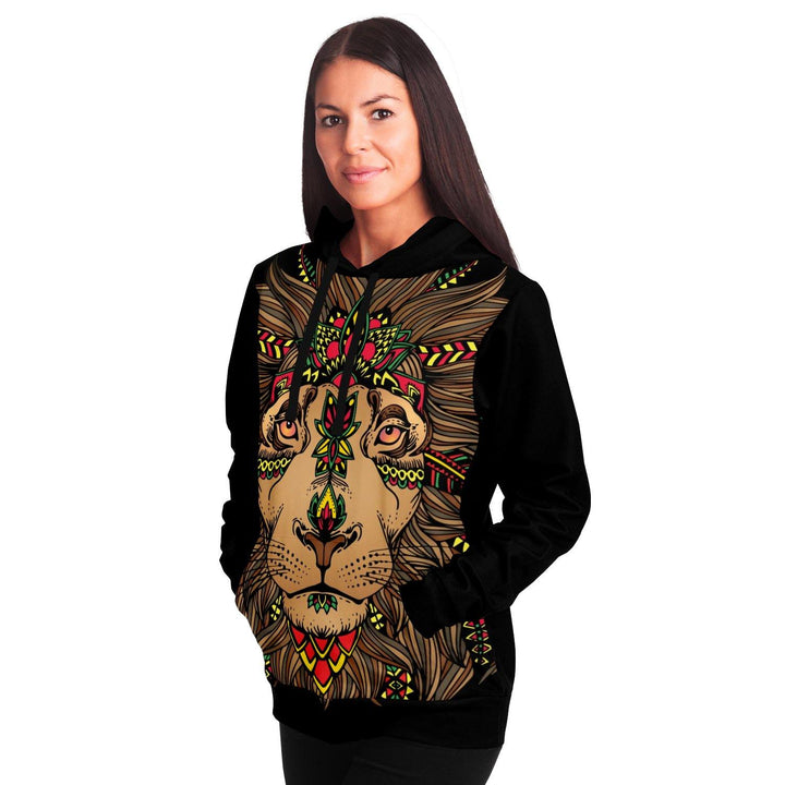 Lion Zion Premium Pullover Hoodie - Manifestie