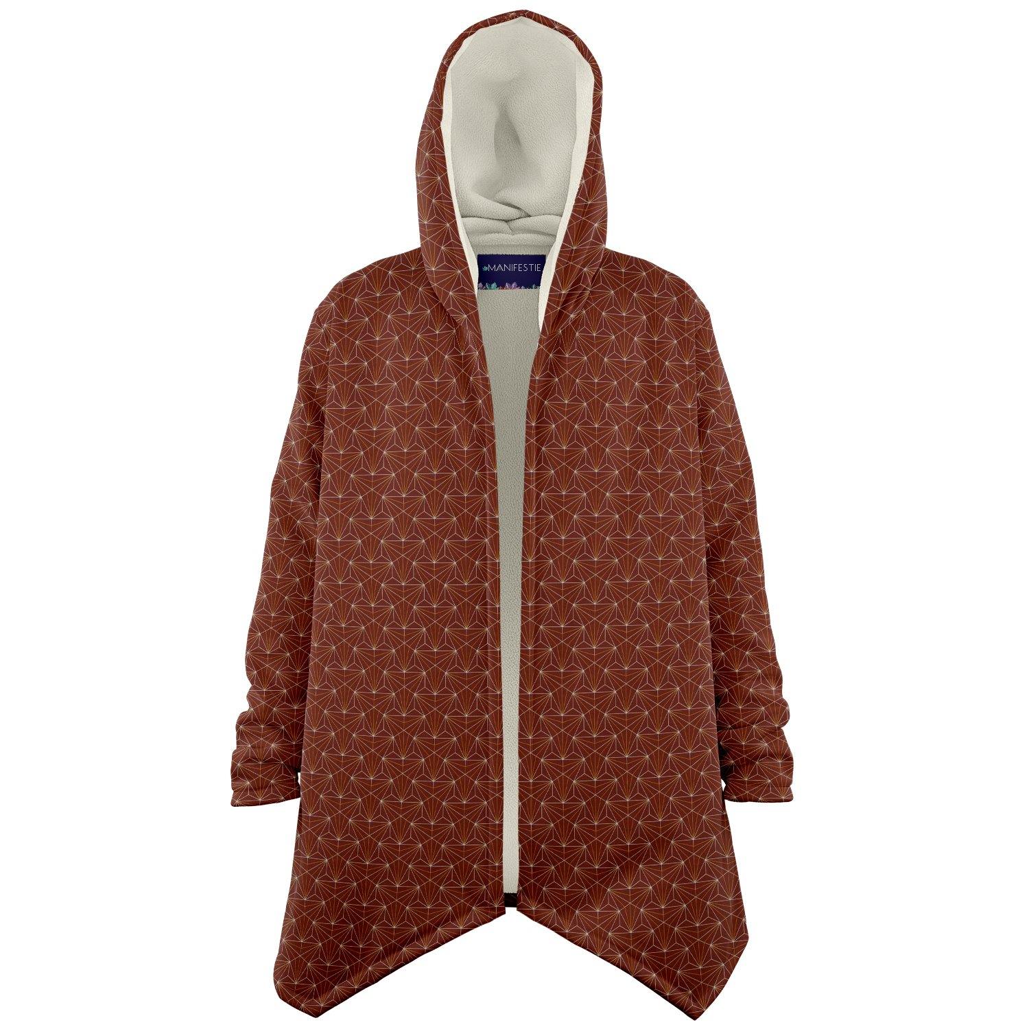 Terra Cotta Sacred Connections Premium Sherpa Cloak - Manifestie