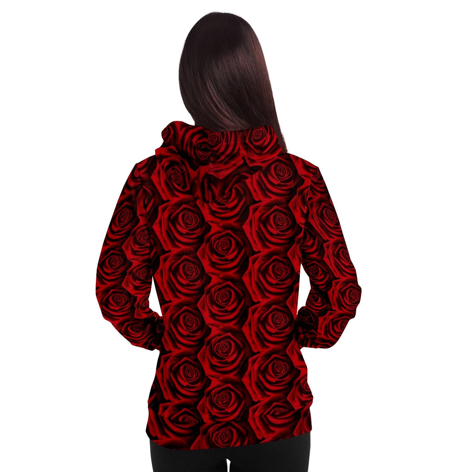 Moody Roses Premium Pullover Hoodie - Manifestie