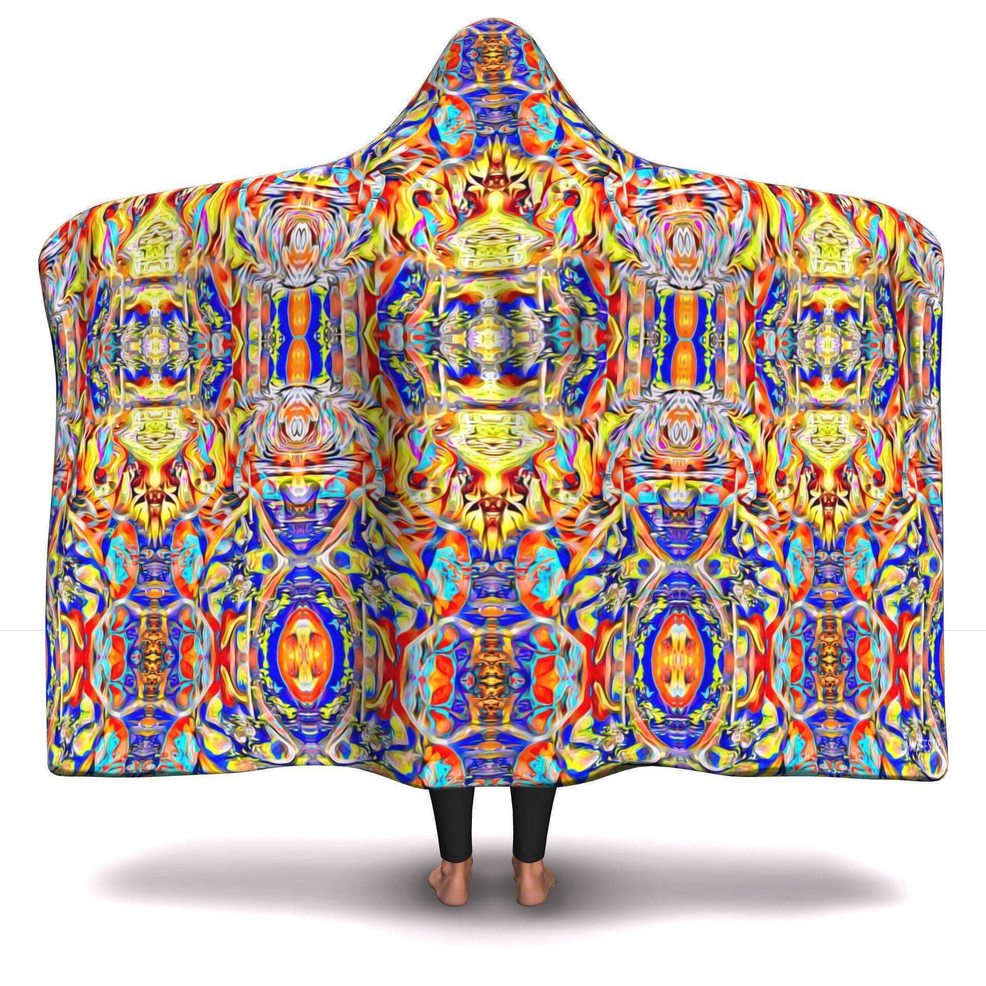 SOUL LOVE HOODED BLANKET | Plush, Premium Sherpa | Kids, Adult - Manifestie