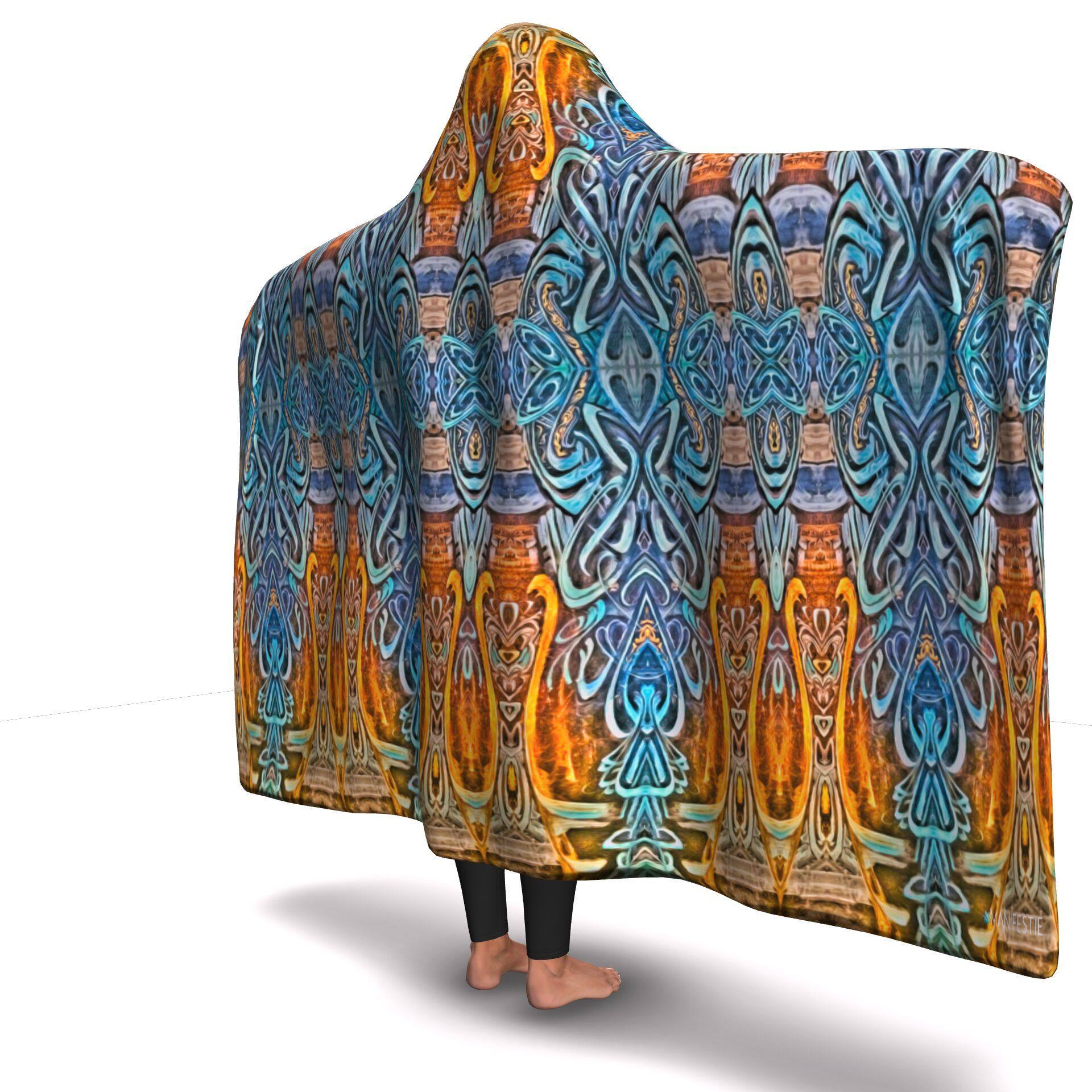 NIGHTSPELL HOODED BLANKET | Plush, Premium Sherpa | Kids, Adult - Manifestie