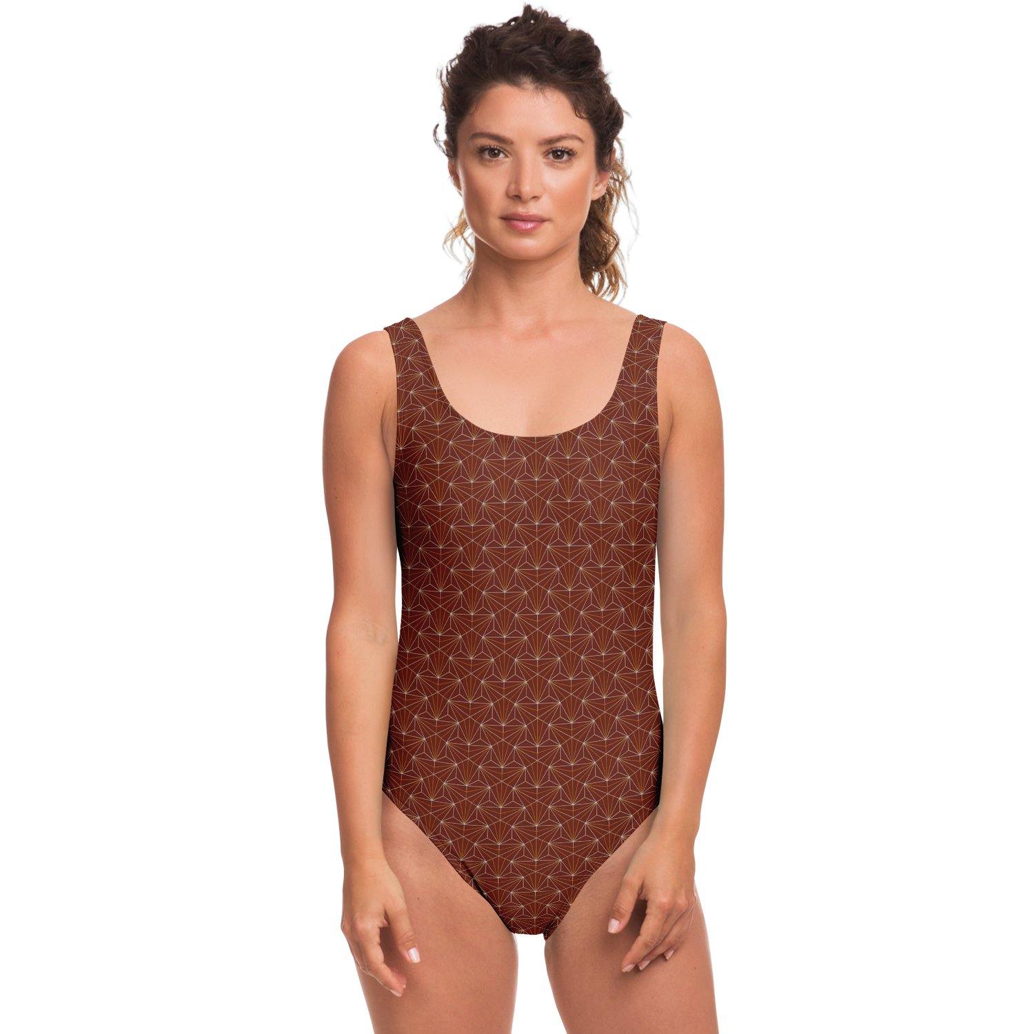Terra Cotta Sacred Connections One Piece Swimsuit - Manifestie