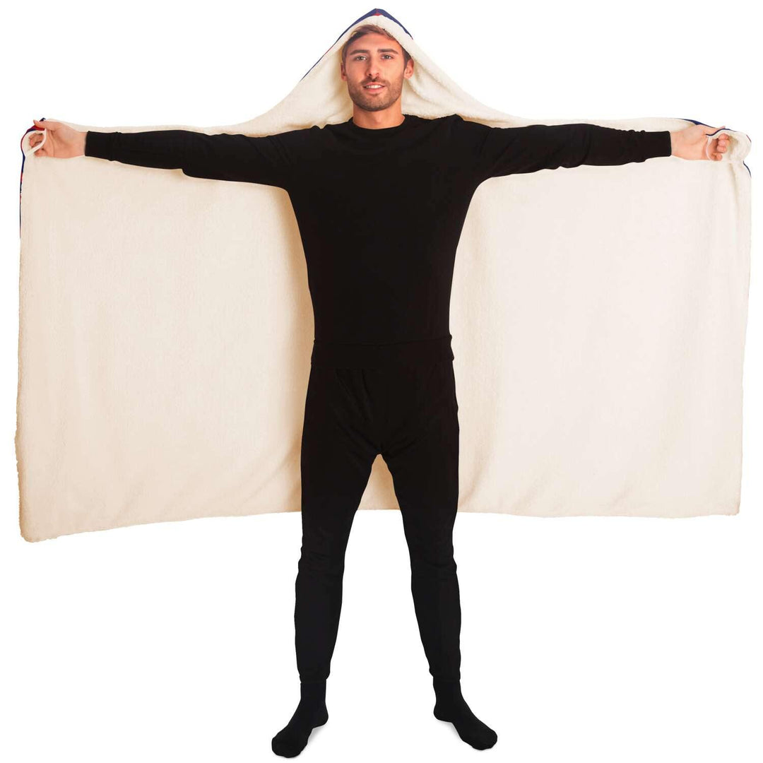 Fishman Donuts Phish PREMIUM HOODED BLANKET with WRIST STRAPS | Phish Band - Manifestie