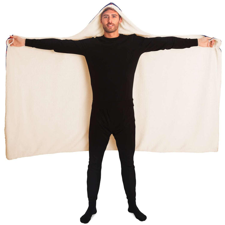 Fishman Donuts Phish PREMIUM HOODED BLANKET with WRIST STRAPS | Phish Band - Manifestie