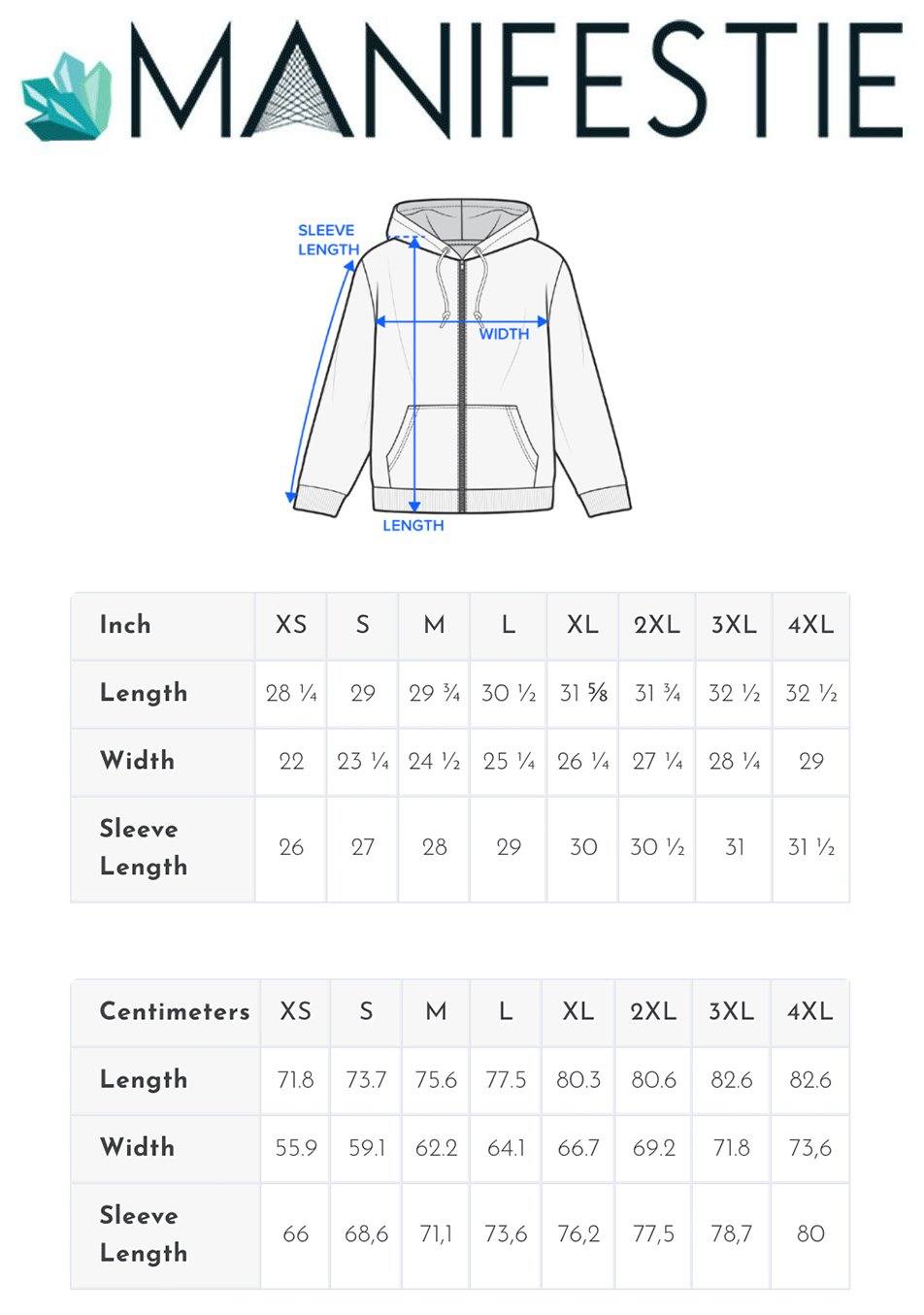 Jasper Sacred Connections Premium Sherpa Lined Zip Hoodie - Manifestie