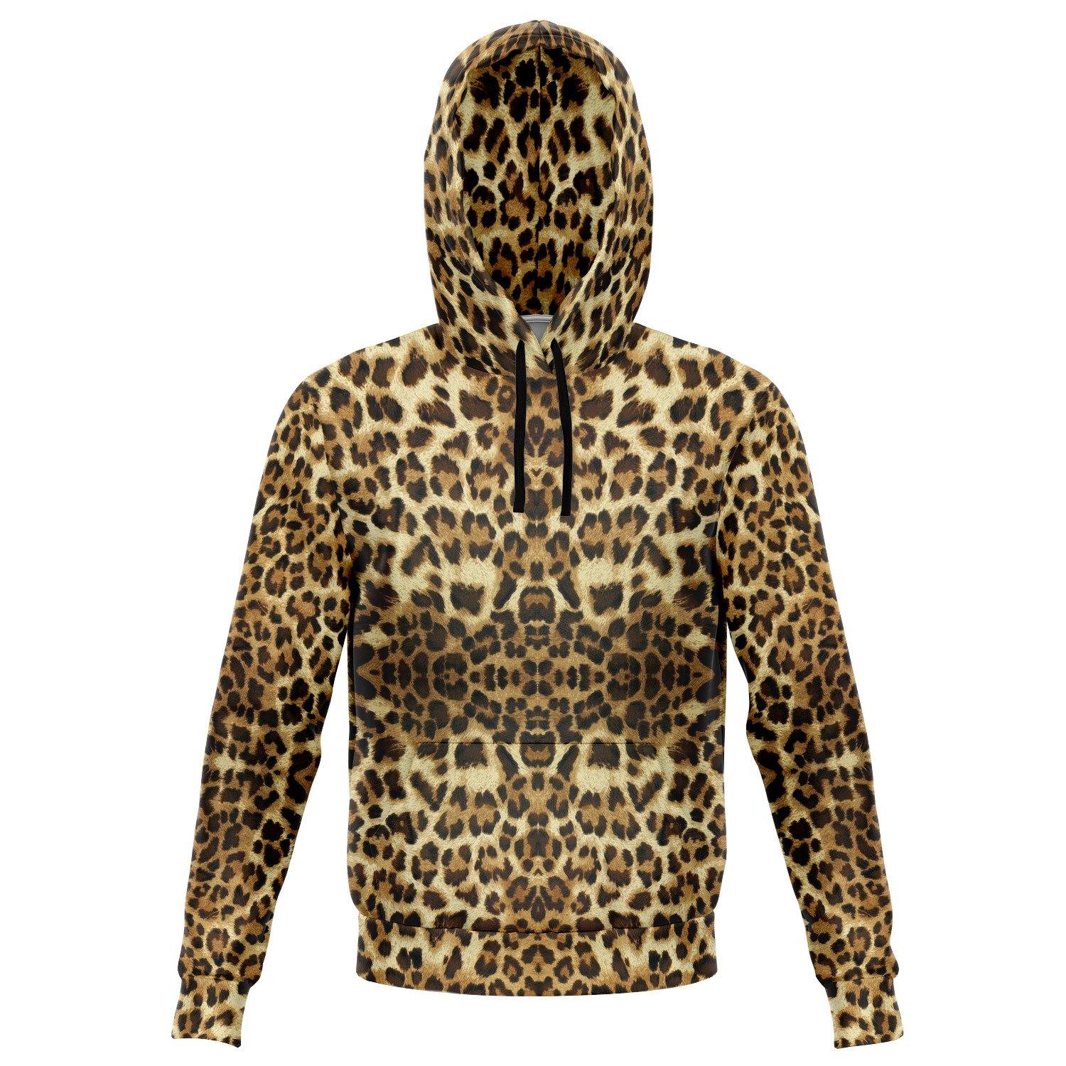 Leopard Print Pullover Hoodie - Manifestie