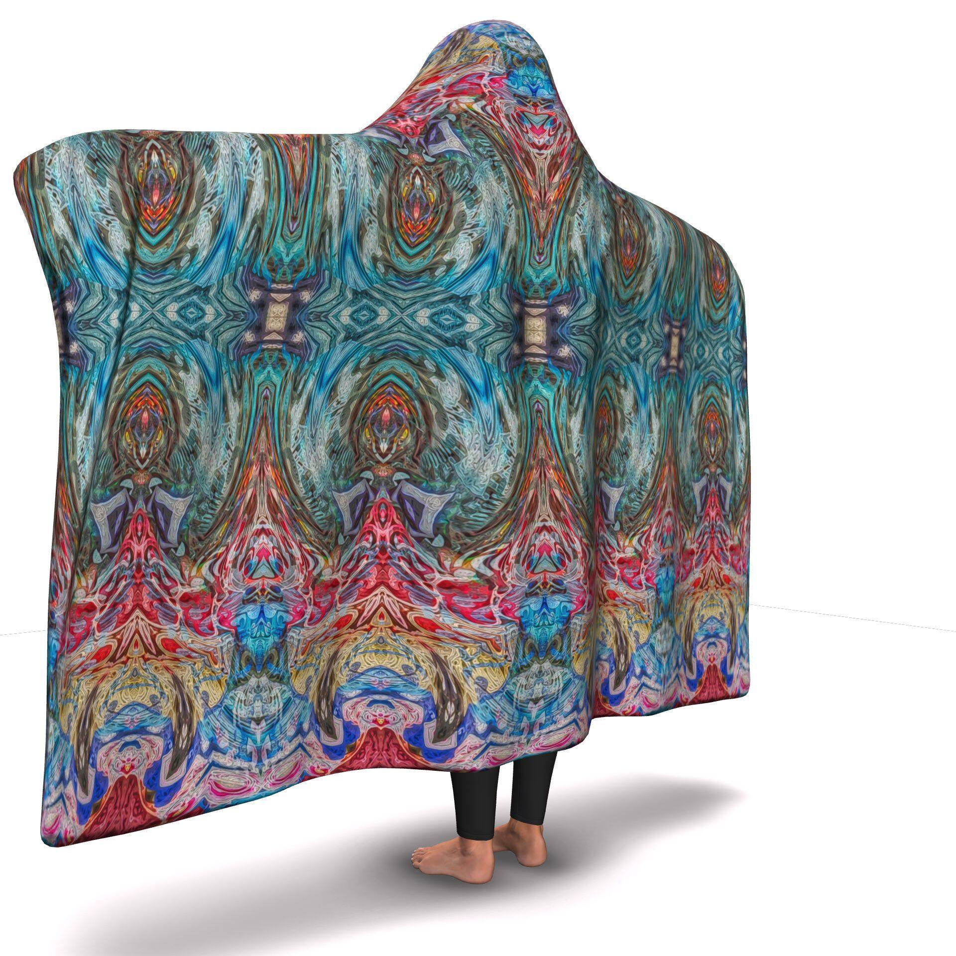 SENSORY INPUT HOODED BLANKET | Plush, Premium Sherpa | Kids, Adult - Manifestie