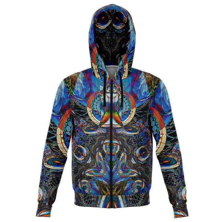 SACRED WISDOM PREMIUM ZIP UP HOODIE - Manifestie