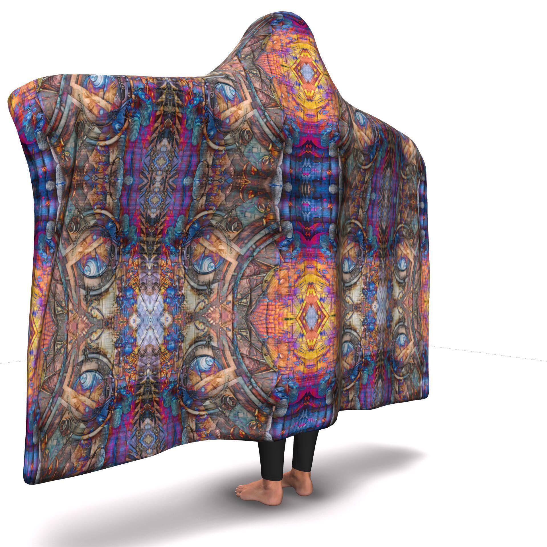 FEVER DREAMIN HOODED BLANKET | Plush, Premium Sherpa | Kids, Adult - Manifestie