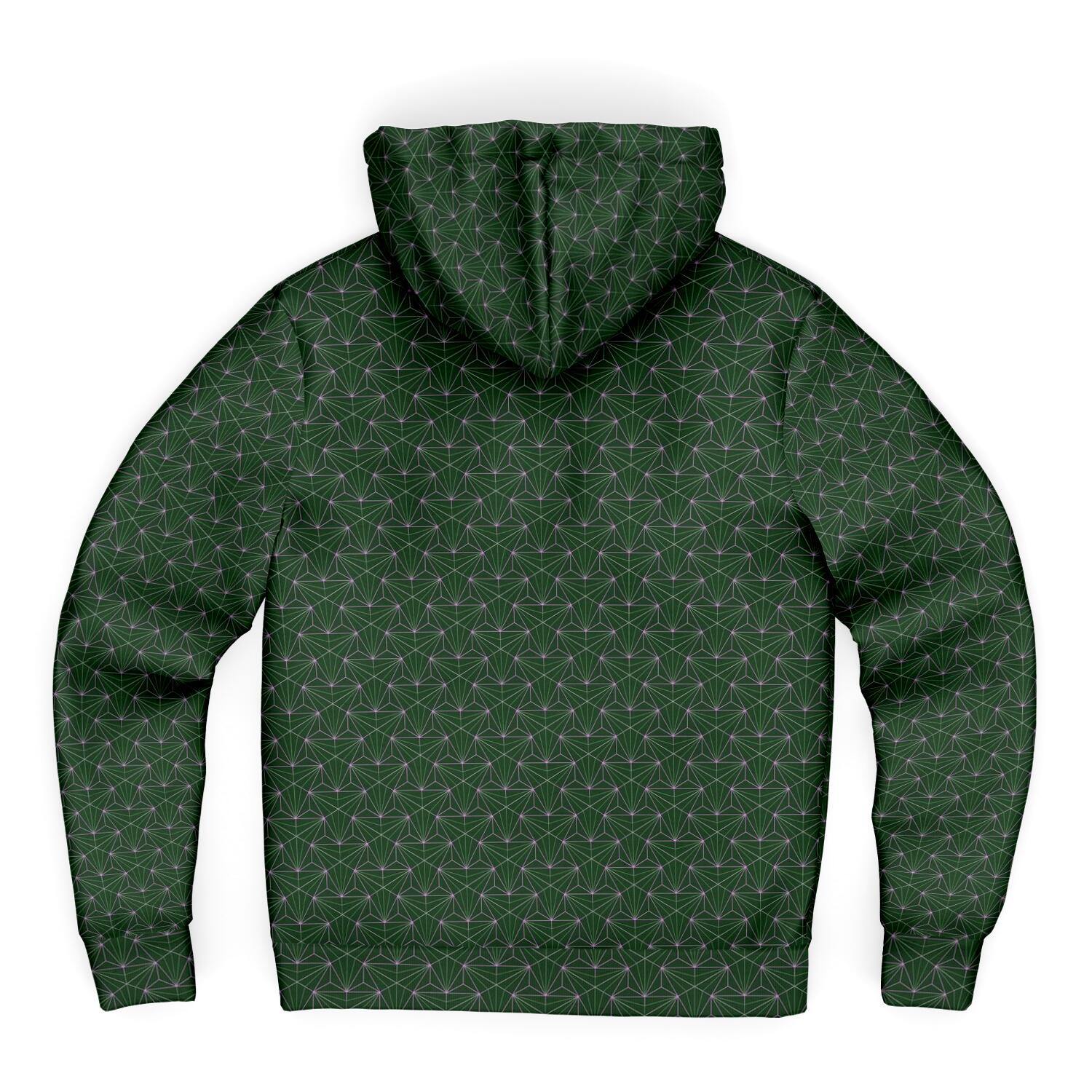 Jade Sacred Connections Premium Sherpa Lined Zip Hoodie - Manifestie