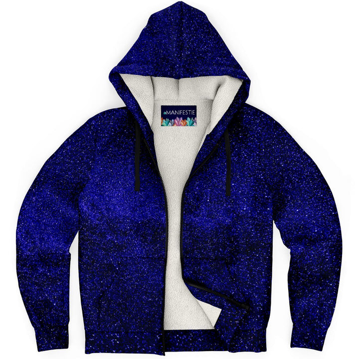 Galaxy Premium Sherpa Lined Zip Hoodie - Manifestie