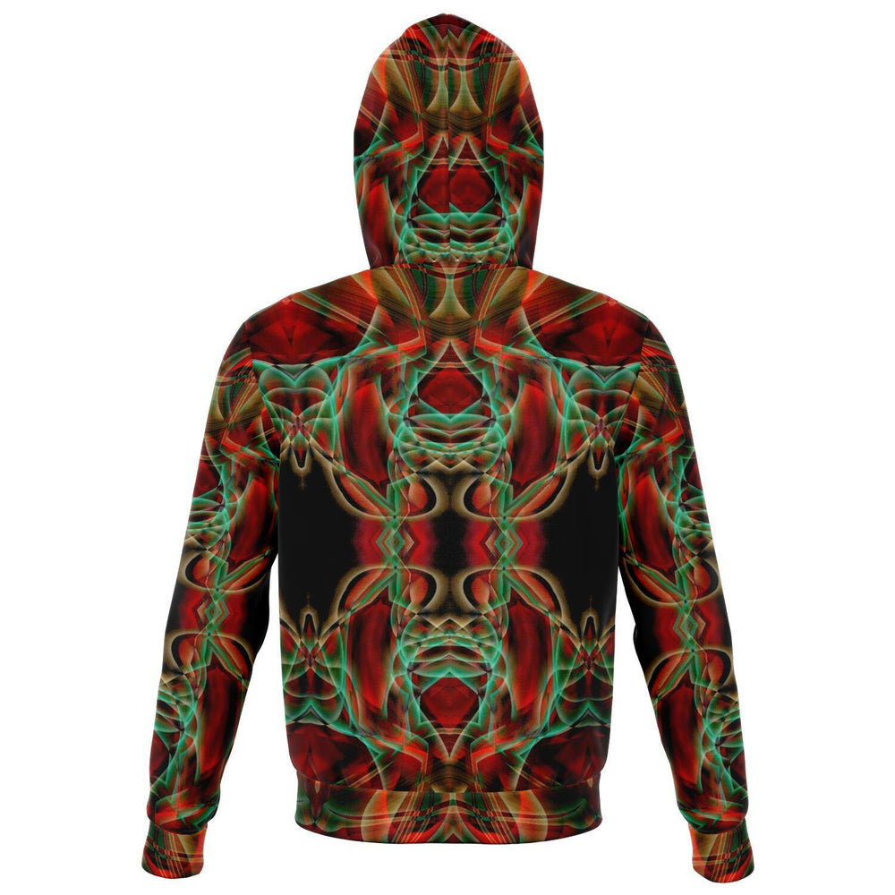 RED GRAZE PREMIUM ZIP UP HOODIE - Manifestie