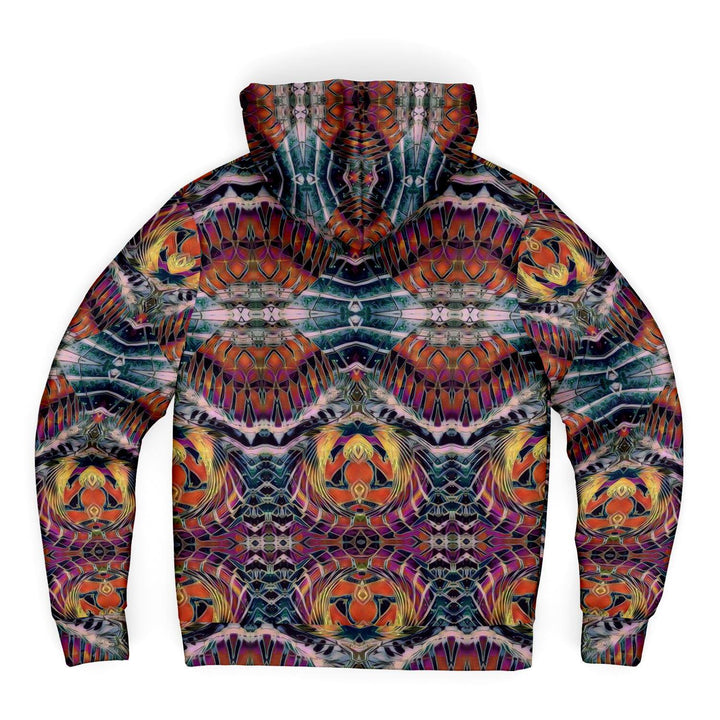 Kinich Ahau Premium Sherpa Lined Zip Hoodie - Manifestie