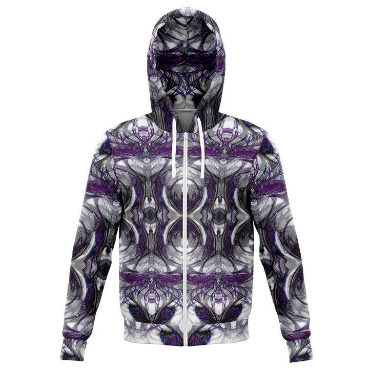 ARCHANGEL IN PURPLE PREMIUM ZIP UP HOODIE - Manifestie