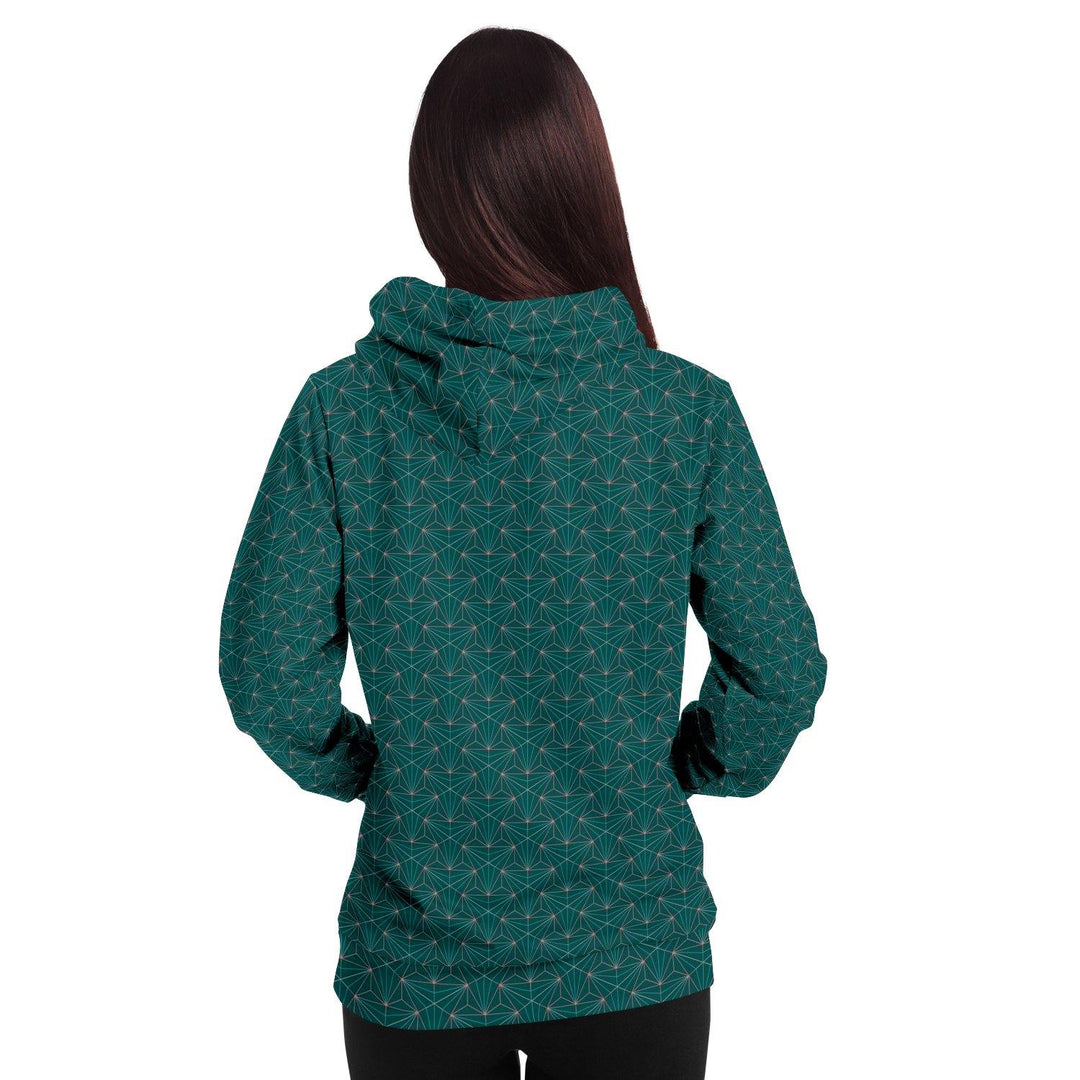 Turquoise Sacred Connections Premium Pullover Hoodie - Manifestie