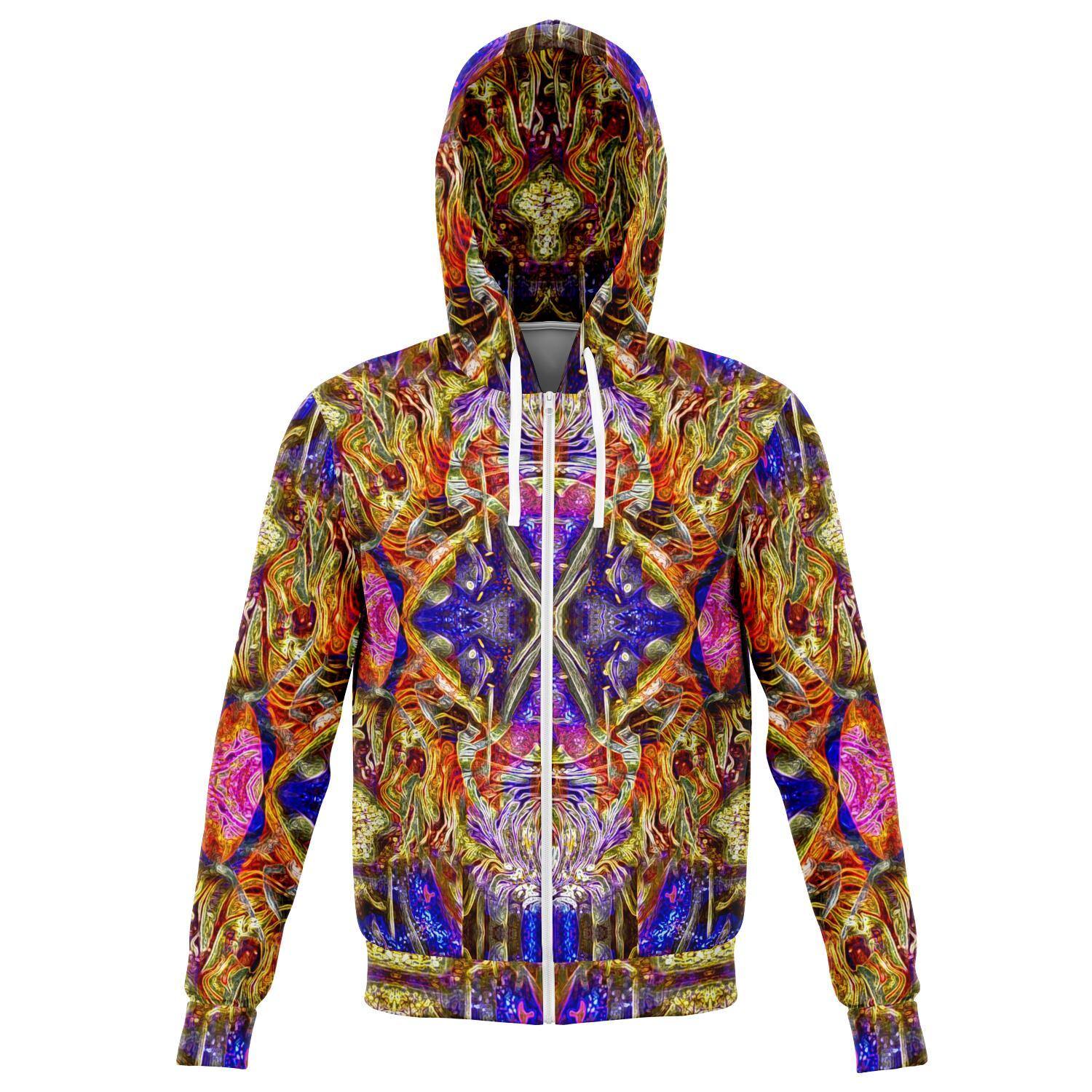NIRVANA BLISS PREMIUM ZIP UP HOODIE - Manifestie
