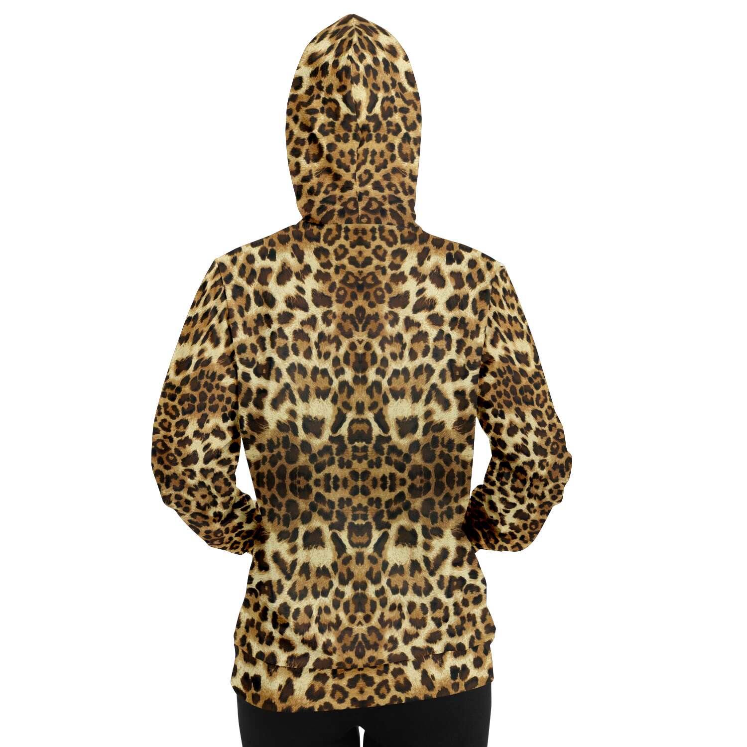Leopard Print Pullover Hoodie - Manifestie