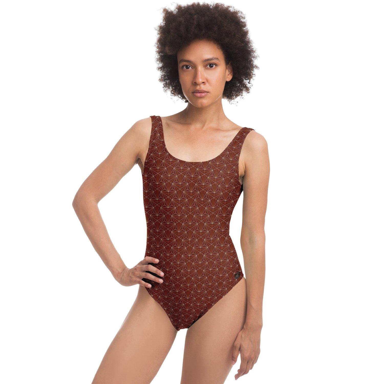 Terra Cotta Sacred Connections One Piece Swimsuit - Manifestie