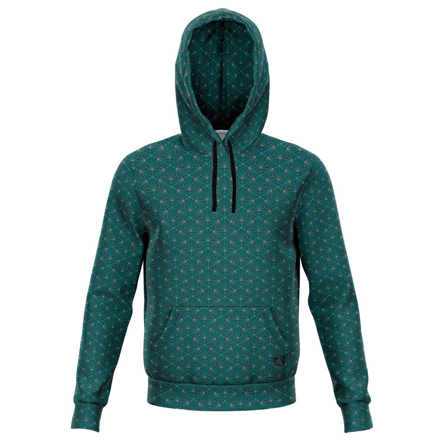 Turquoise Sacred Connections Premium Pullover Hoodie - Manifestie
