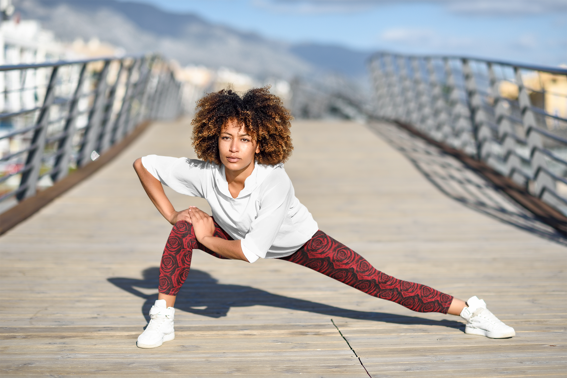 Moody Rose Premium Yoga Leggings - Manifestie