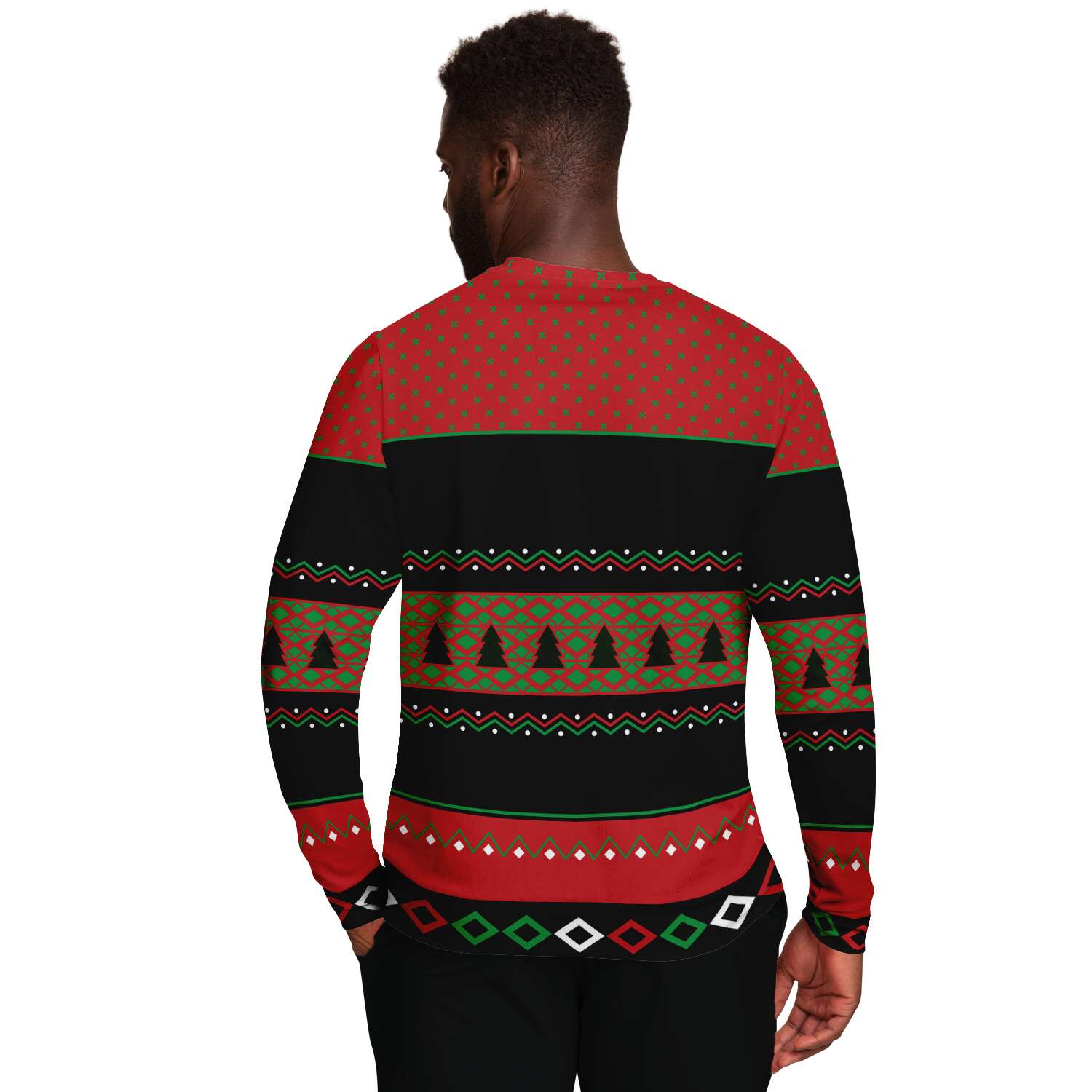 Dreaming of a White and Red Christmas Sweatshirt | Unisex Ugly Christmas Sweater, Xmas Sweater, Holiday Sweater, Festive Sweater, Funny Sweater, Funny Party Shirt