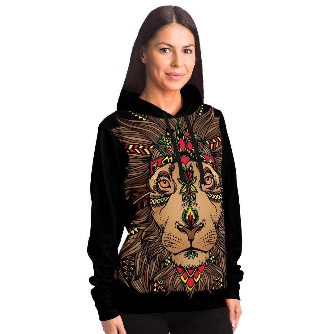 Lion Zion Premium Pullover Hoodie - Manifestie