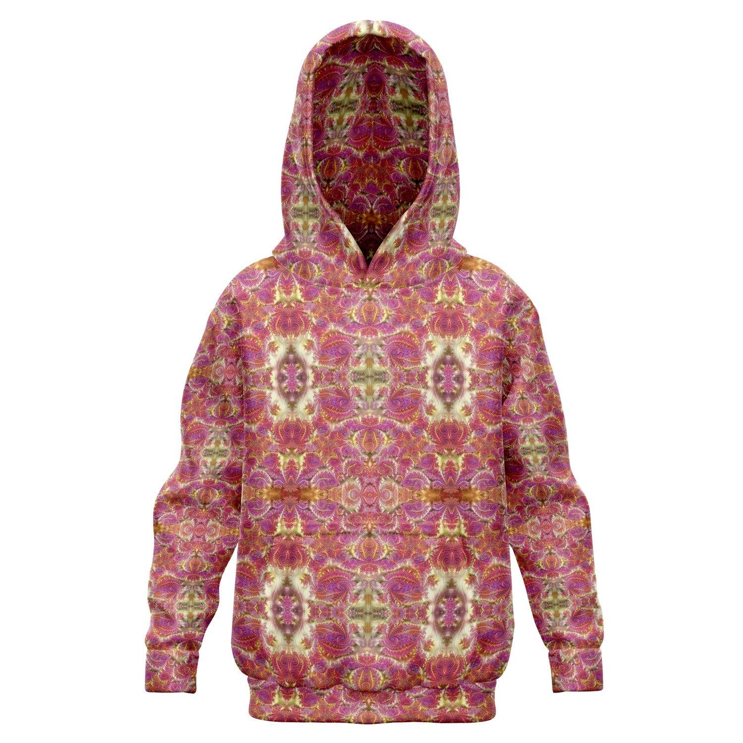 Fractal Rose Gold Premium Kids Hoodie - Manifestie